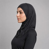 FIREOX Women’s Performance Sports Hijab – Black 2026