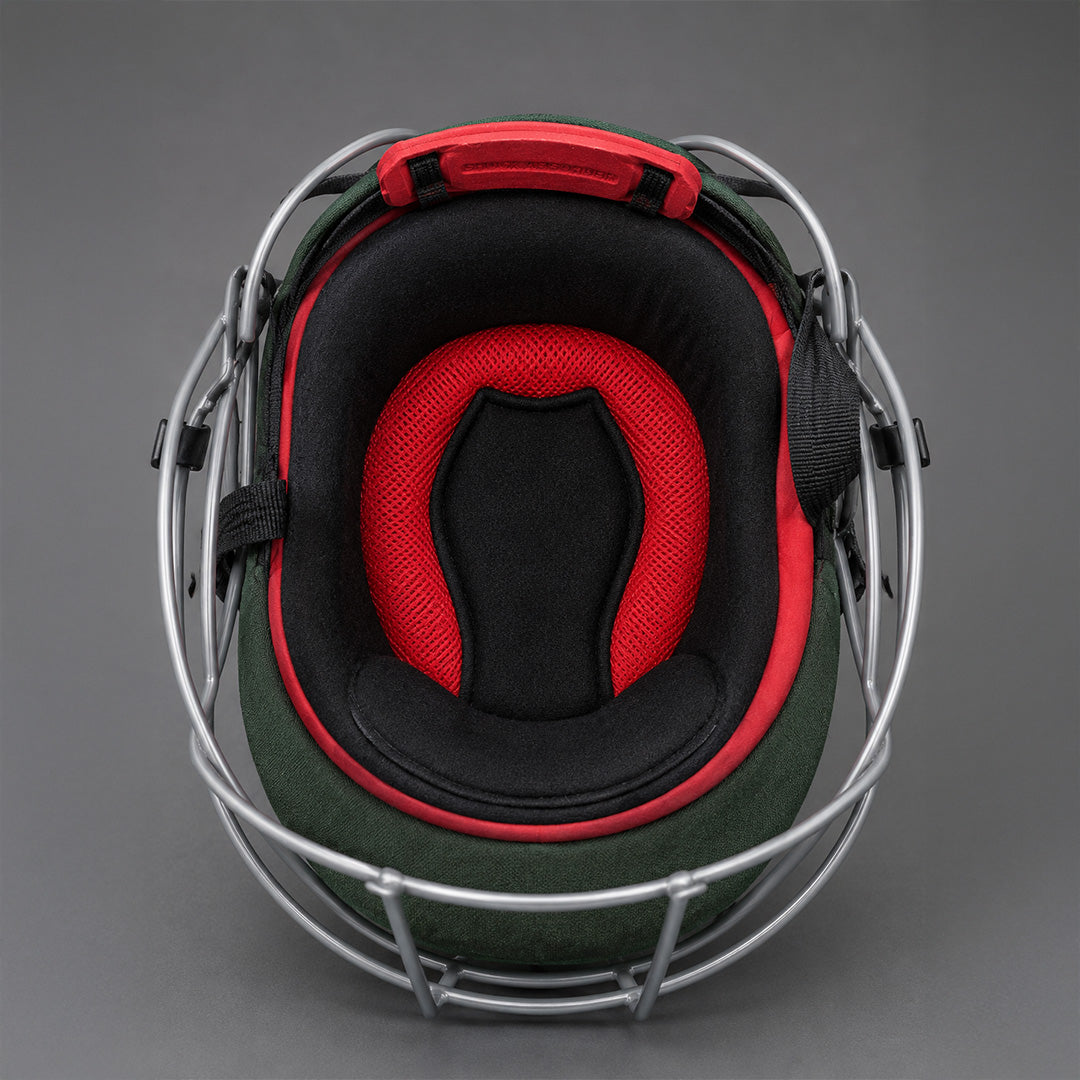 FIREOX HL 100 Green Cricket Batting Helmet