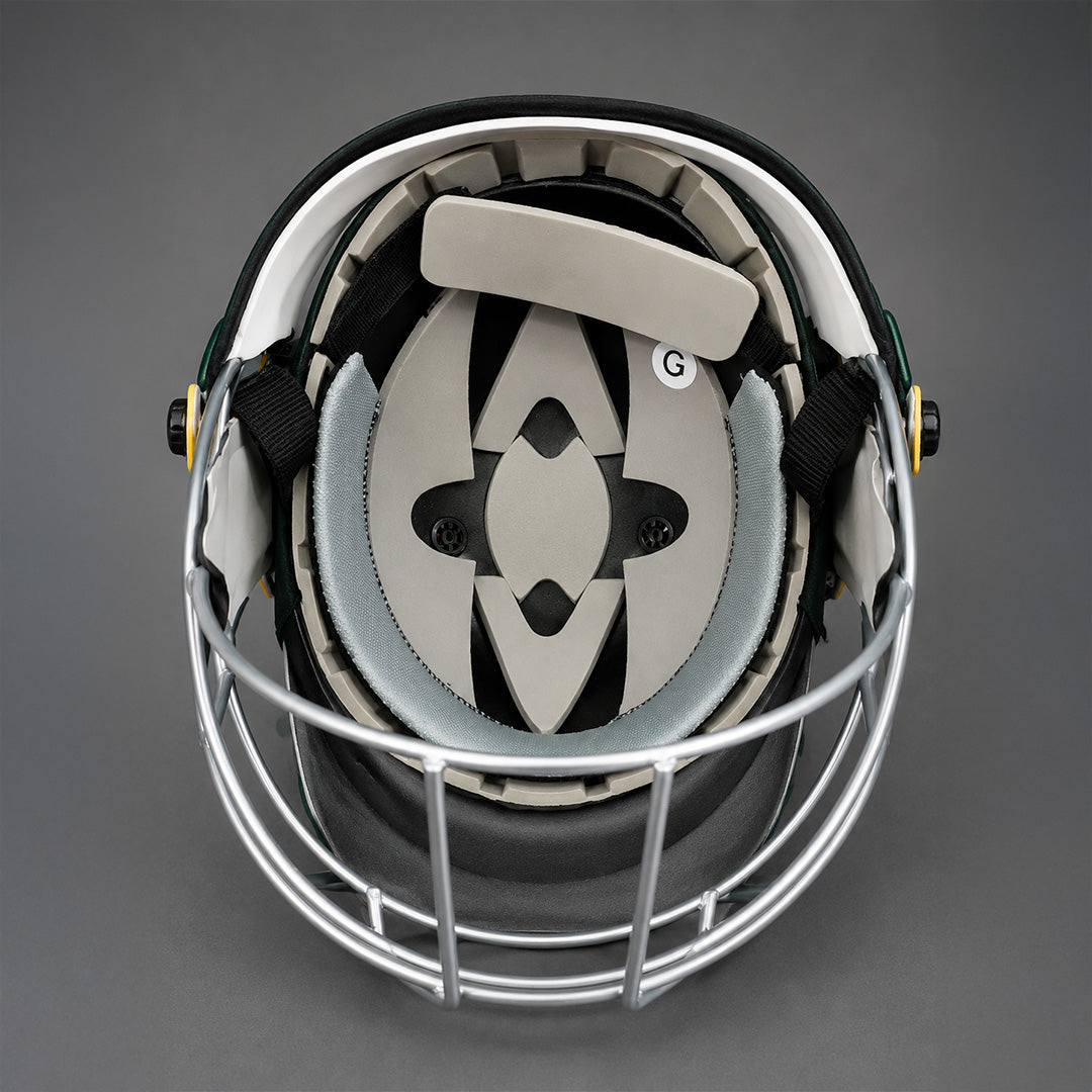 FIREOX HL 75 Green Cricket Batting Helmet