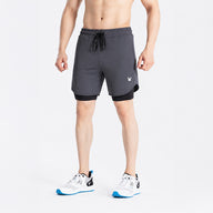 FIREOX Double Compression Shorts Charcoal, 2026-1