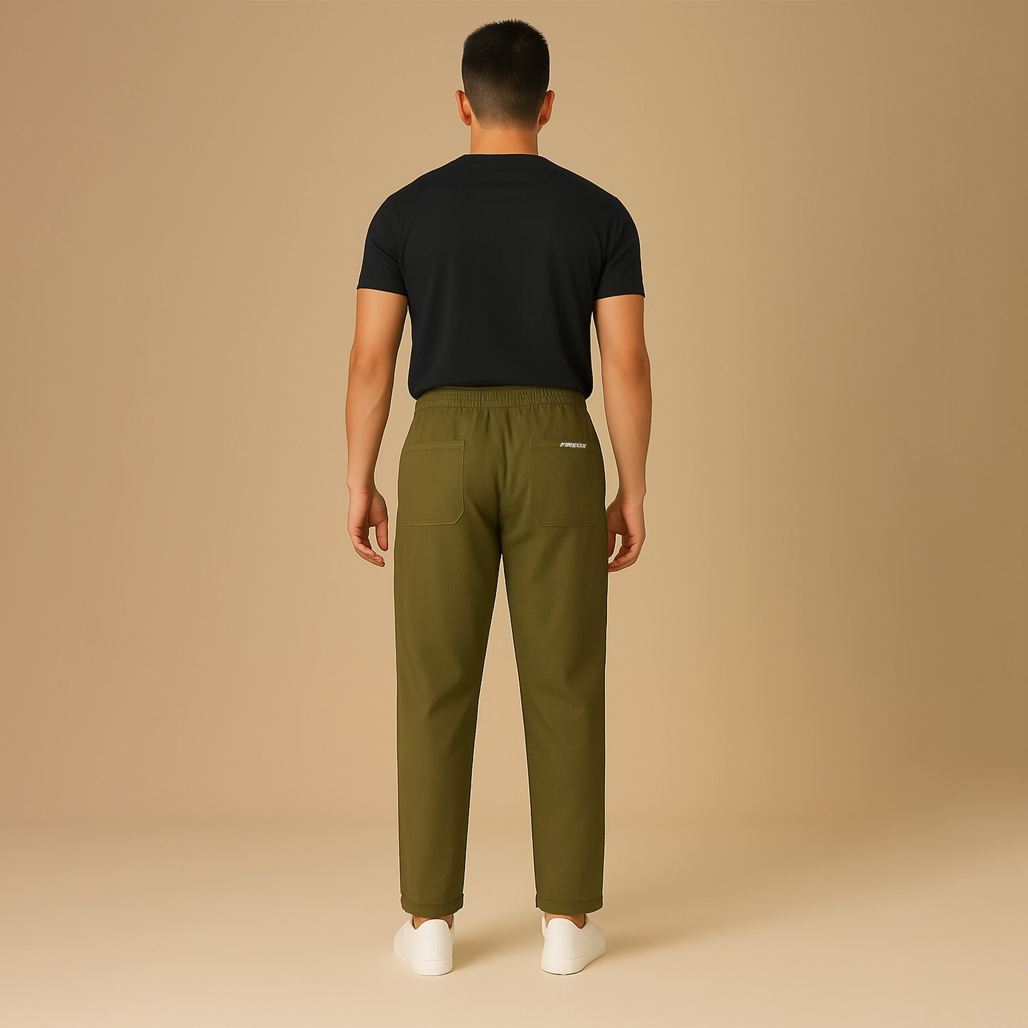 FIREOX MEN Relaxed Fit Trouser, Olive, 2025