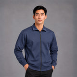 FIREOX MEN Zipper Jacket , Navy Blue, 2026