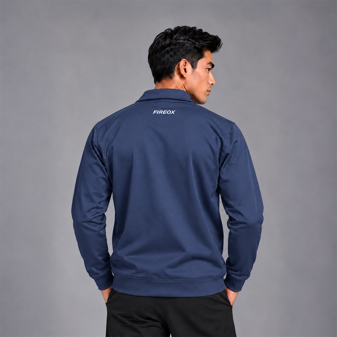 FIREOX MEN Zipper Jacket , Navy Blue, 2026