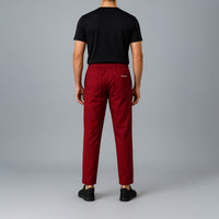 FIREOX MEN Relaxed Fit Trouser, Maroon, 2025