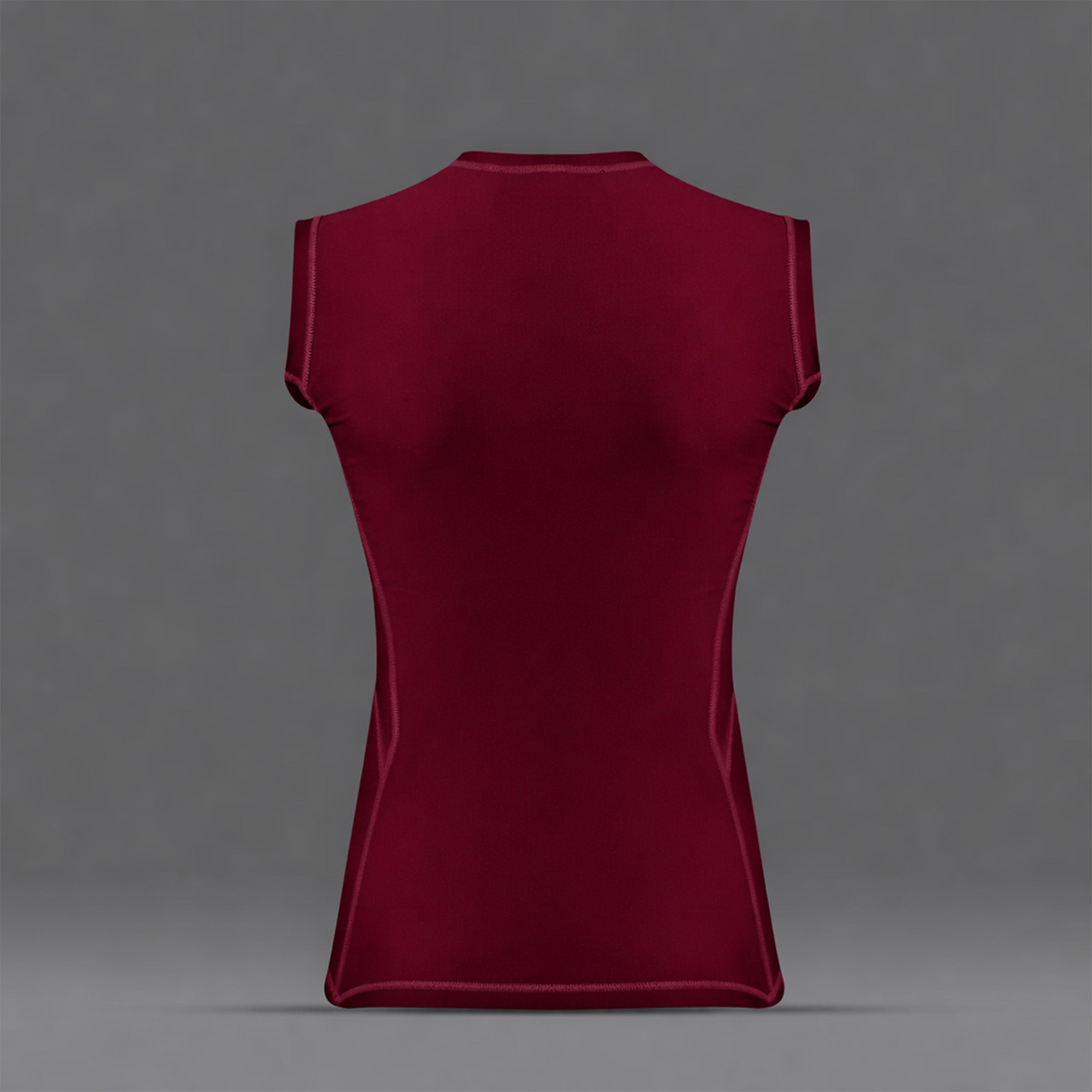 FIREOX Men’s Sleeveless Base Layer Shirt, Maroon