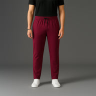 FIREOX MEN Relaxed Fit Trouser, Maroon, 2025