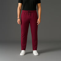 FIREOX MEN Relaxed Fit Trouser, Maroon, 2025