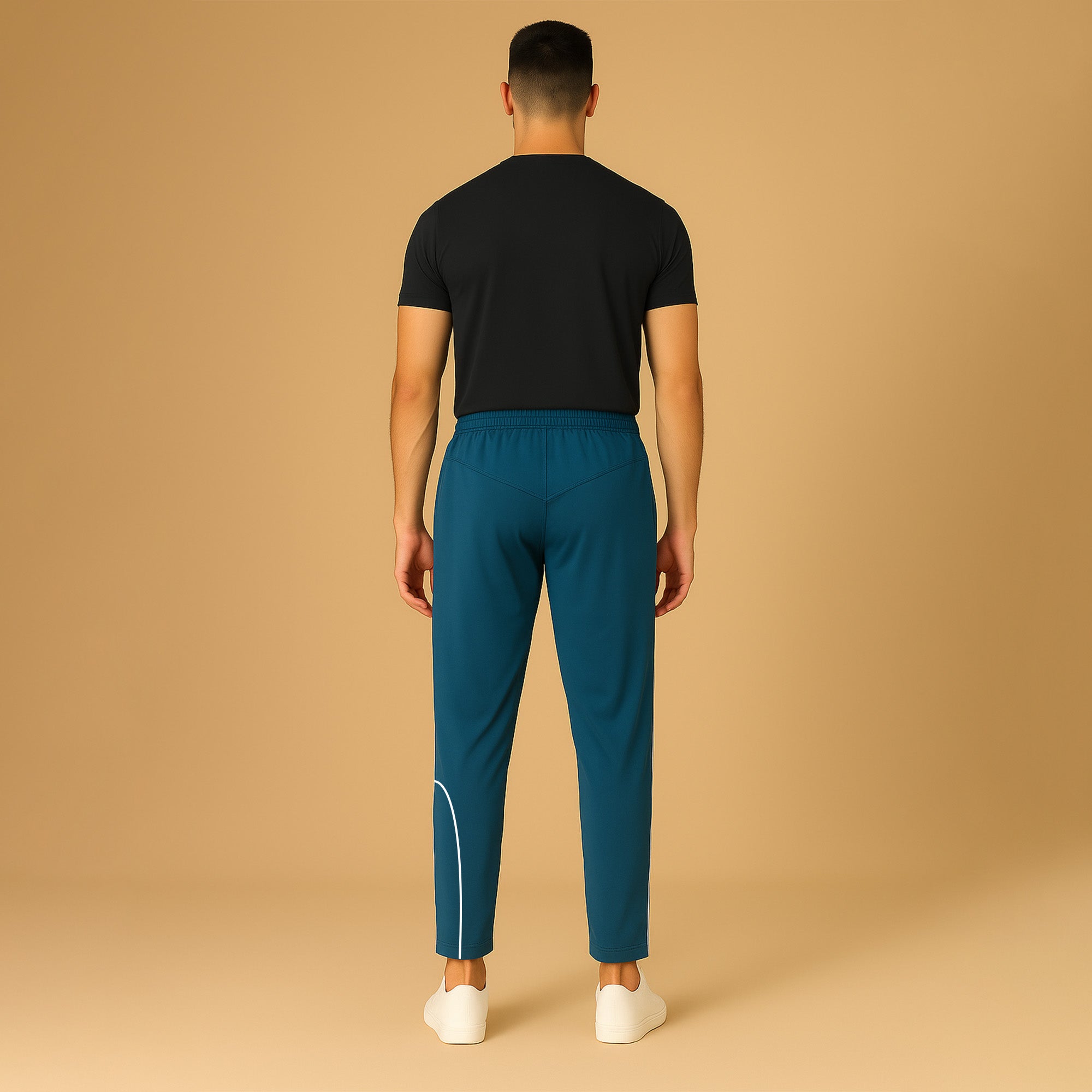 FIREOX MEN Relaxed Fit Trouser, Teal White, 2025