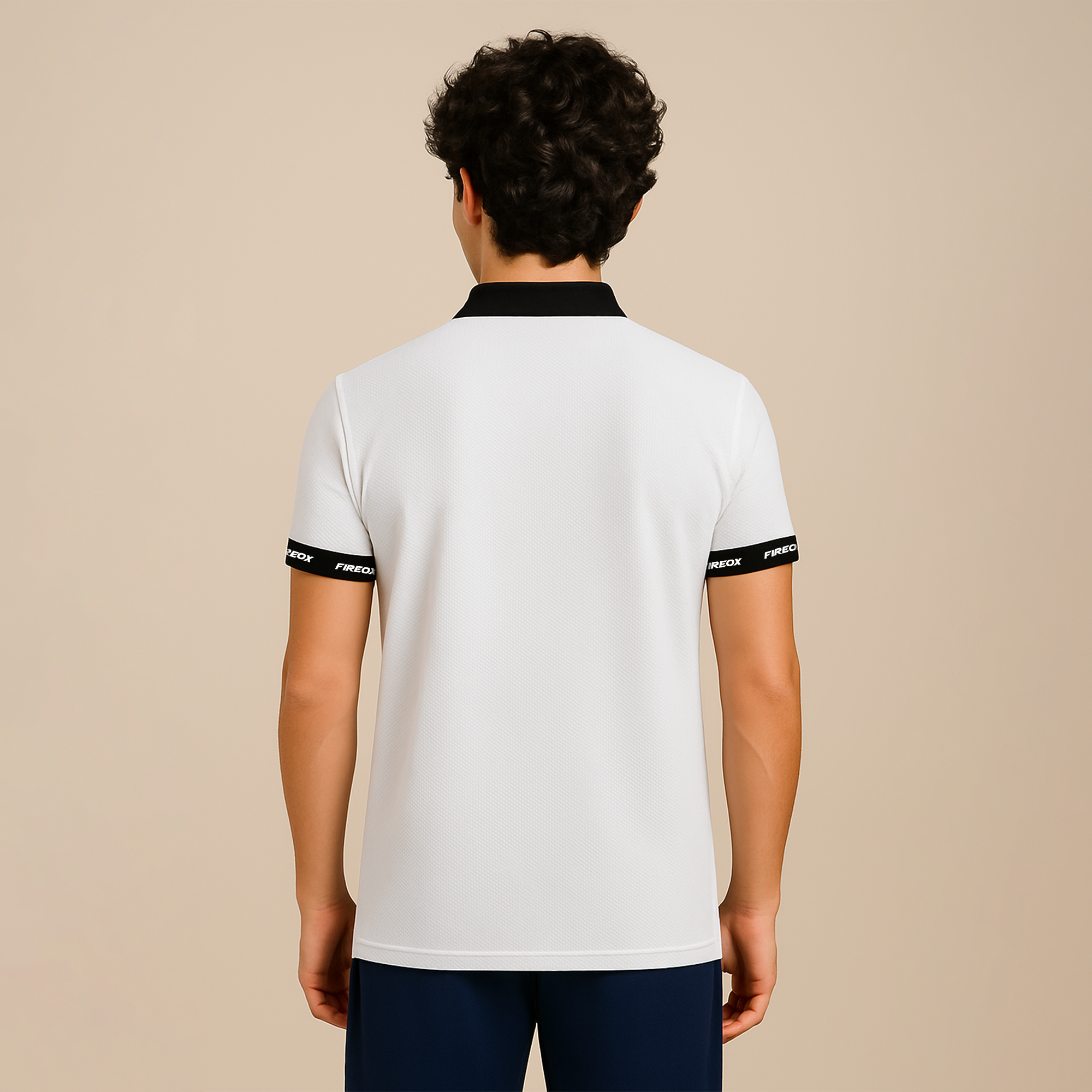 FIREOX Men’s Polo, Light Grey, 2025