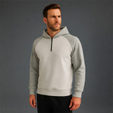 FIREOX MEN Hoodie, White Light Grey, 2025