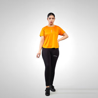 FIREOX Actifit Women T-Shirt, Orange, 2022