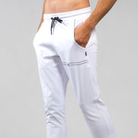 FIREOX Activewear Pro Joggers White, 4 Pocket,2022