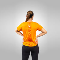 FIREOX Actifit Women T-Shirt, Orange, 2022