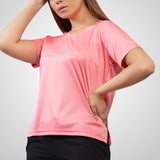 FIREOX Actifit Women T-Shirt, Salmon Rose, 2022,