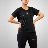 FIREOX Actifit Women T-Shirt, Black, 2022