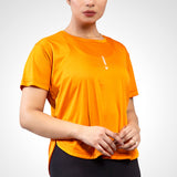 FIREOX Actifit Women T-Shirt, Orange, 2022