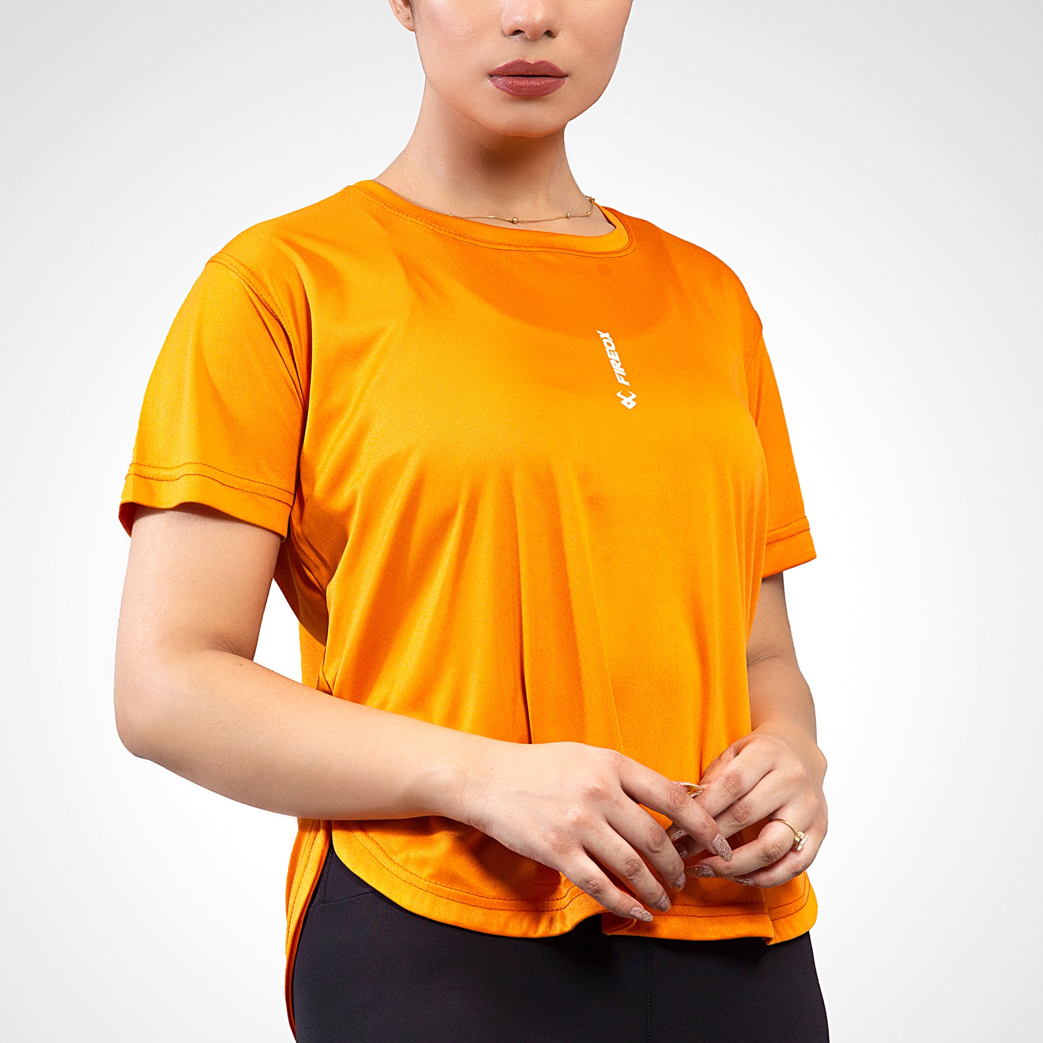 FIREOX Actifit Women T-Shirt, Orange, 2022