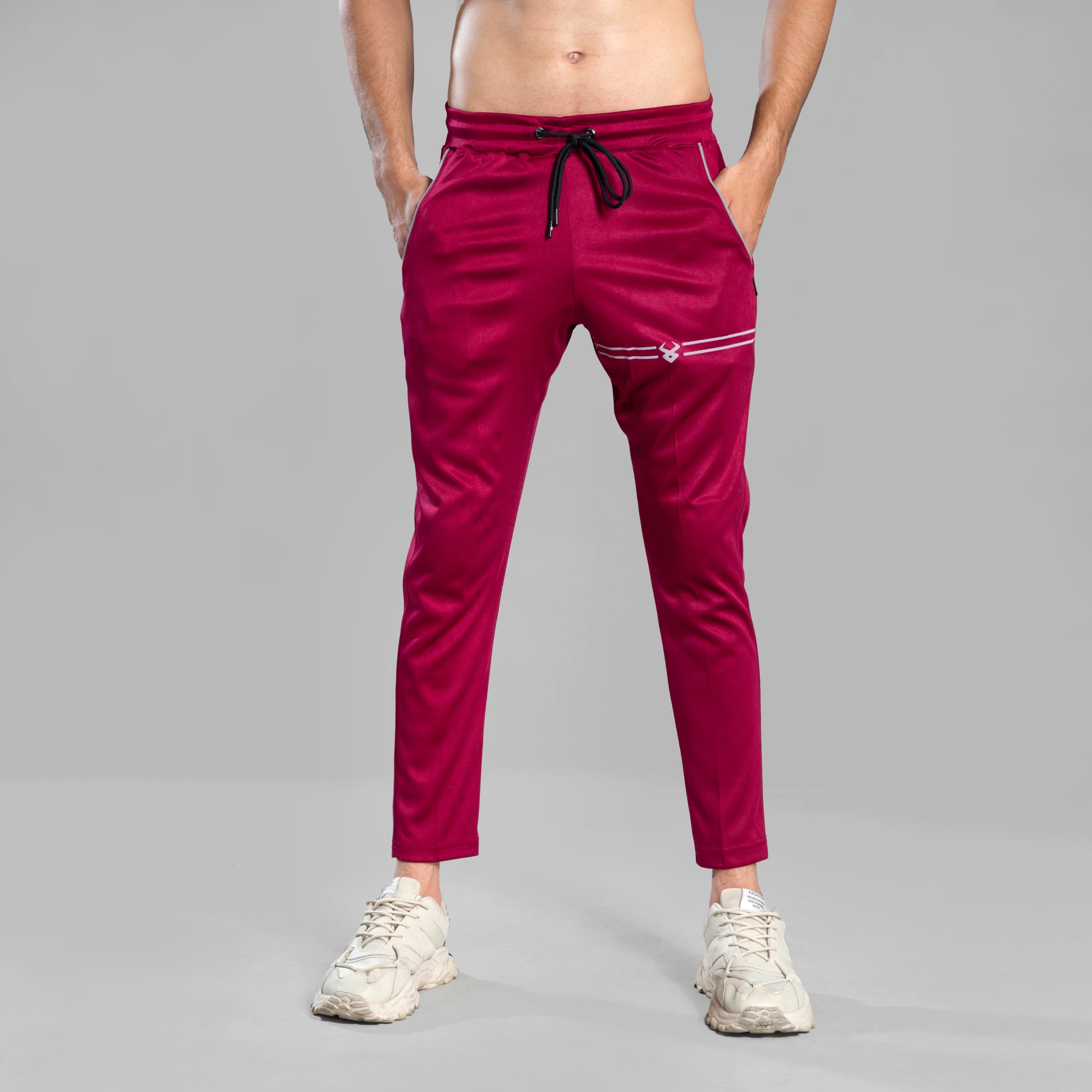 FIREOX Activewear Trouser Maroon, 4 Pocket,2022