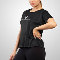FIREOX Actifit Women T-Shirt, Black, 2022