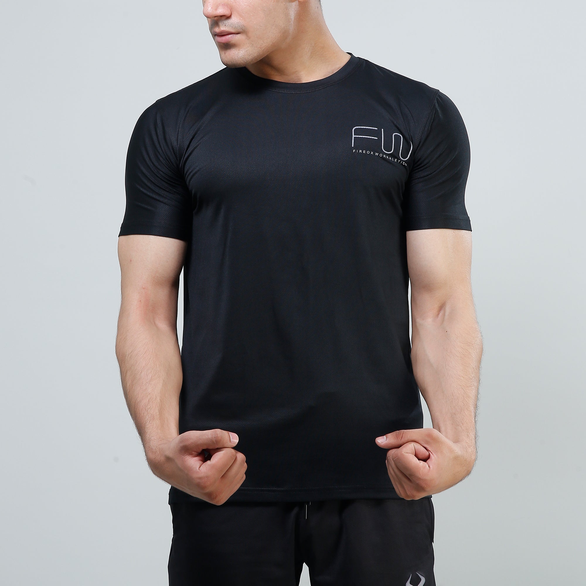 FIREOX Workaletics, T-Shirt, Black