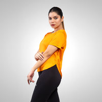 FIREOX Actifit Women T-Shirt, Orange, 2022