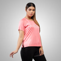 FIREOX Actifit Women T-Shirt, Salmon Rose, 2022,