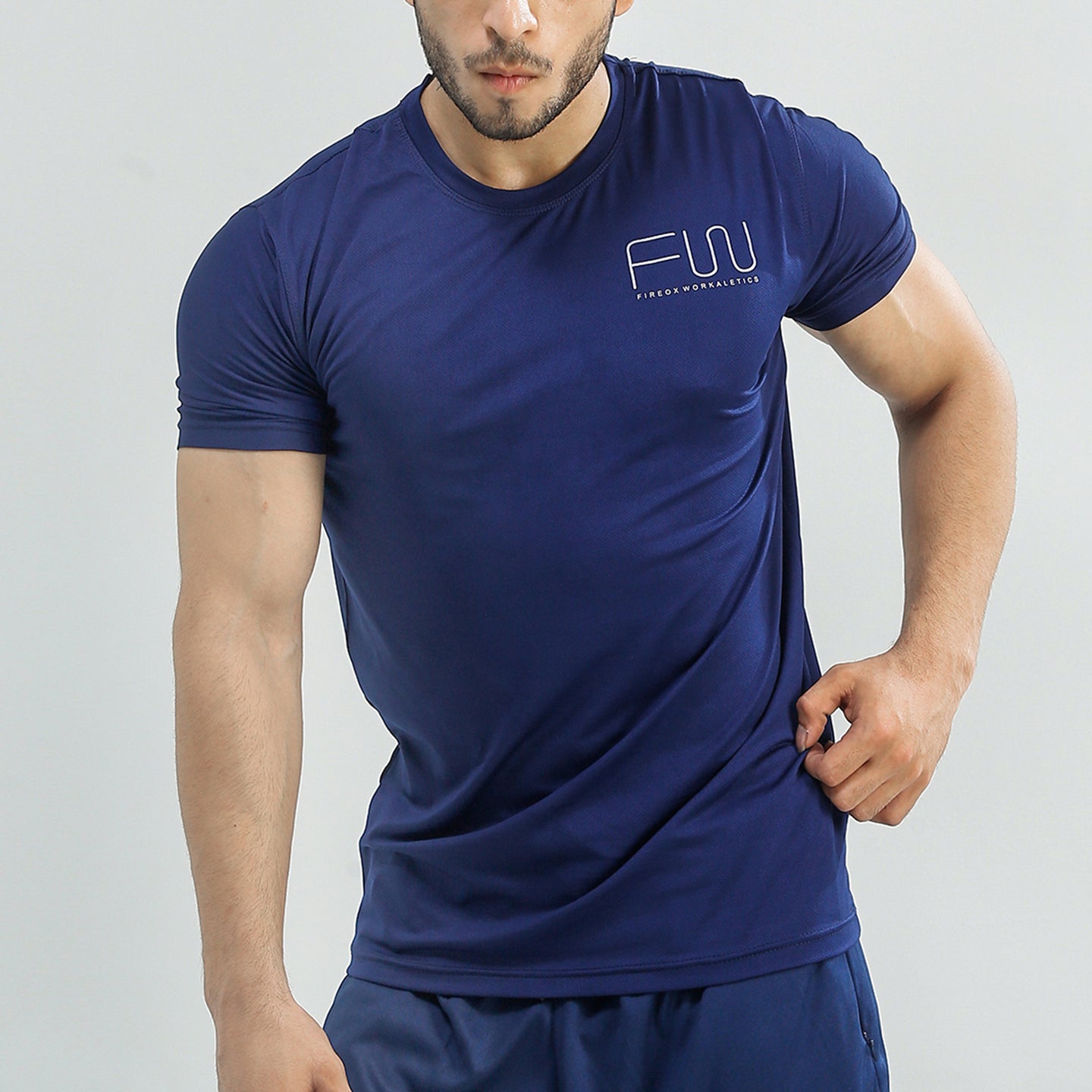 FIREOX Workaletics, T-Shirt, Navy Blue