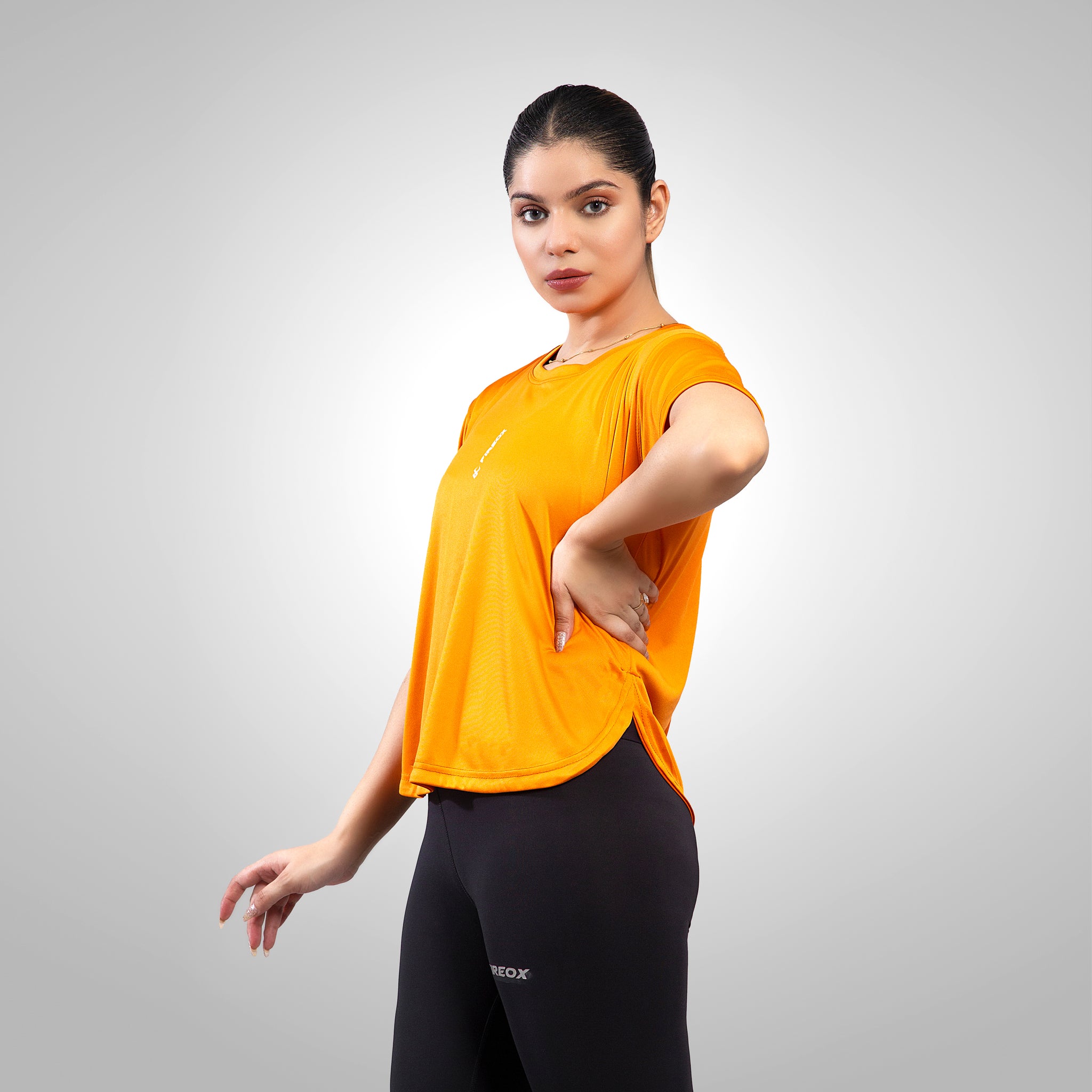 FIREOX Actifit Women T-Shirt, Orange, 2022