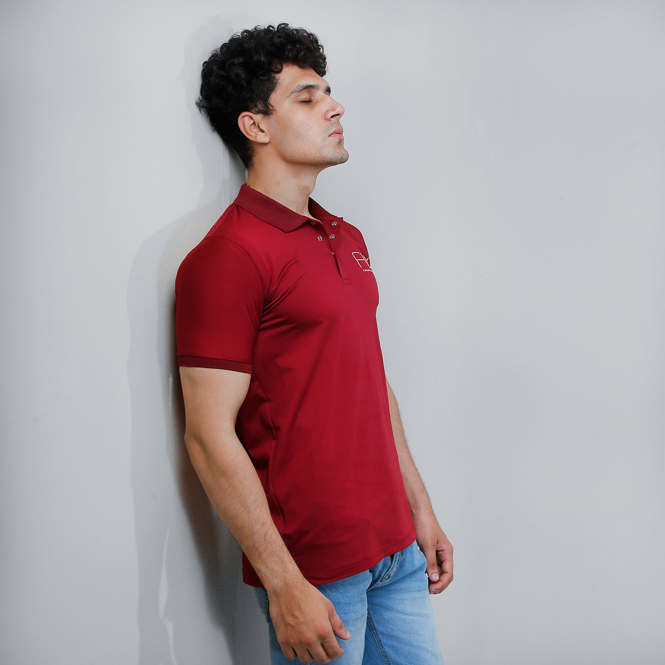 FIREOX Workaletics, Premium Fit, Polo Maroon