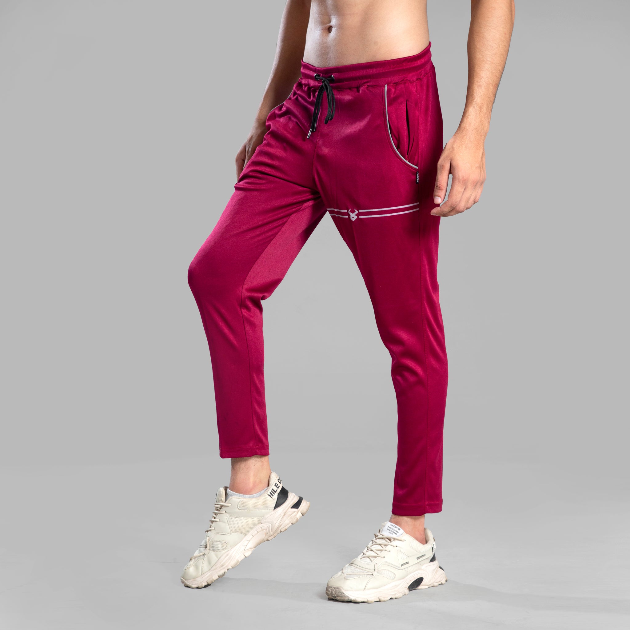 FIREOX Activewear Trouser Maroon, 4 Pocket,2022