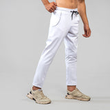 FIREOX Activewear Pro Joggers White, 4 Pocket,2022