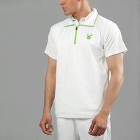 FIREOX Sleeveless Sweater, White Green