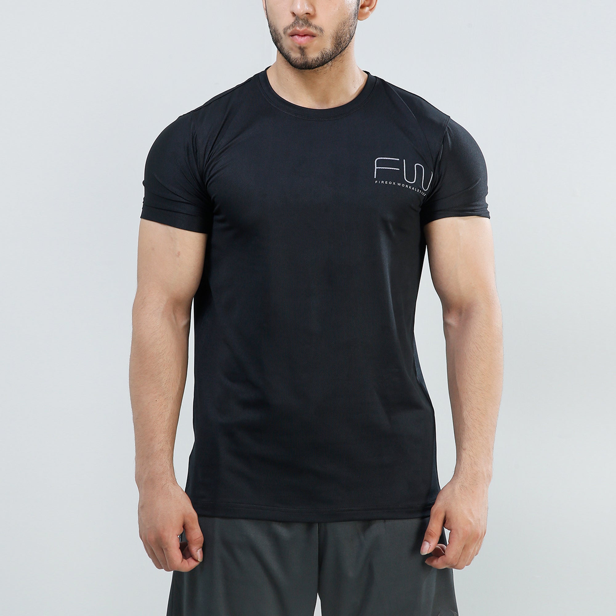 FIREOX Workaletics, T-Shirt, Black