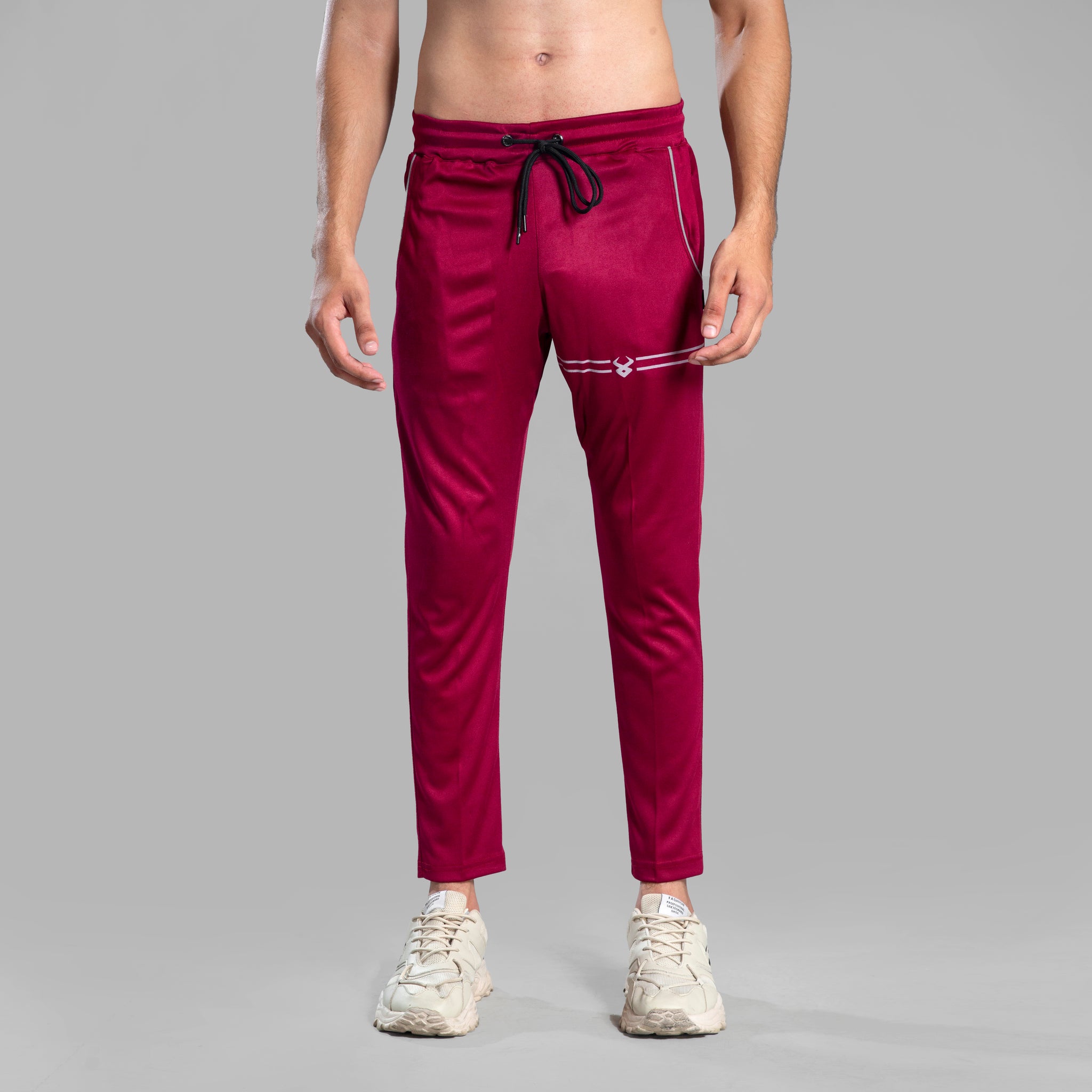 FIREOX Activewear Trouser Maroon, 4 Pocket,2022