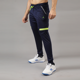 FIREOX Activewear Trouser, Navy Blue Green , Single Stripe