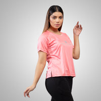 FIREOX Actifit Women T-Shirt, Salmon Rose, 2022,