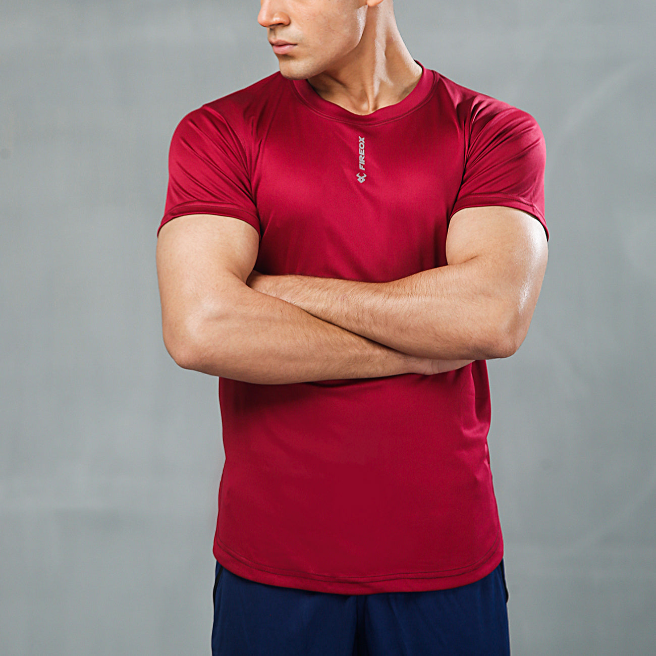 FIREOX Actifit T-Shirt, Maroon, D2, 2022