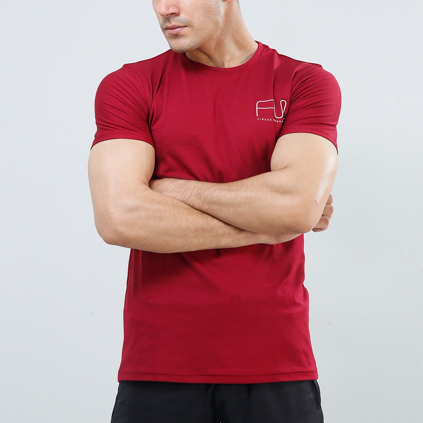 FIREOX Workaletics, T-Shirt, Maroon