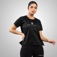 FIREOX Actifit Women T-Shirt, Black, 2022
