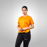 FIREOX Actifit Women T-Shirt, Orange, 2022