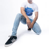 FIREOX Cotton T-Shirt, Half Sleeves, Round Neck, White, D1