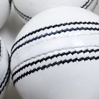 FIREOX HL MAX Cricket Ball, White, Machine Stitched